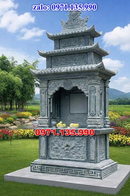 am thờ thần linh, am để tro cốt, am thờ trước nhà, kích thước am thờ, giá bán am thờ,