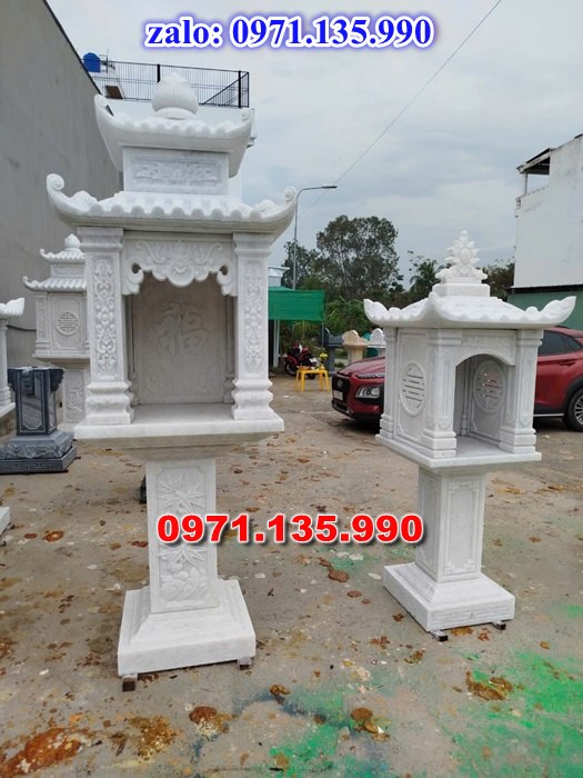 am thờ thần linh, am để tro cốt, am thờ trước nhà, kích thước am thờ, giá bán am thờ,