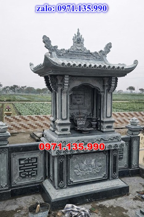 am thờ thần linh, am để tro cốt, am thờ trước nhà, kích thước am thờ, giá bán am thờ,
