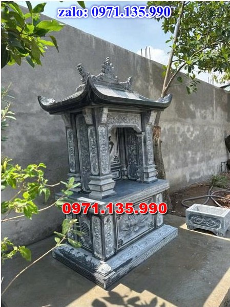 am thờ thần linh, am để tro cốt, am thờ trước nhà, kích thước am thờ, giá bán am thờ,