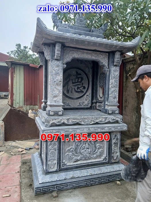 am thờ thần linh, am để tro cốt, am thờ trước nhà, kích thước am thờ, giá bán am thờ,