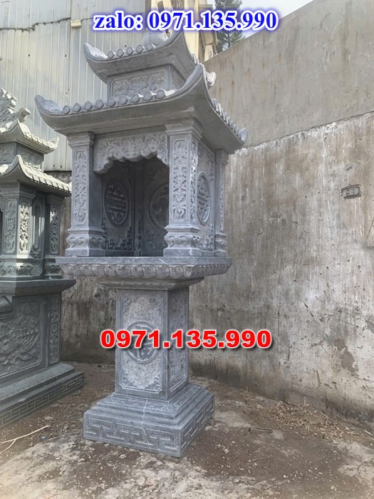 am thờ thần linh, am để tro cốt, am thờ trước nhà, kích thước am thờ, giá bán am thờ,