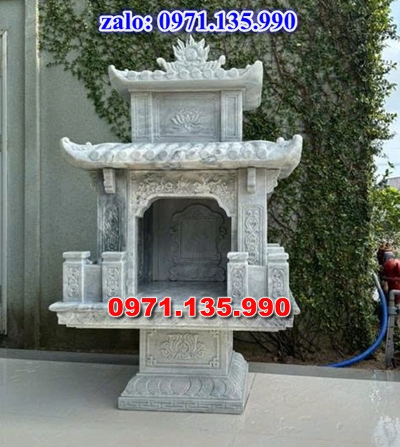 am thờ thần linh, am để tro cốt, am thờ trước nhà, kích thước am thờ, giá bán am thờ,