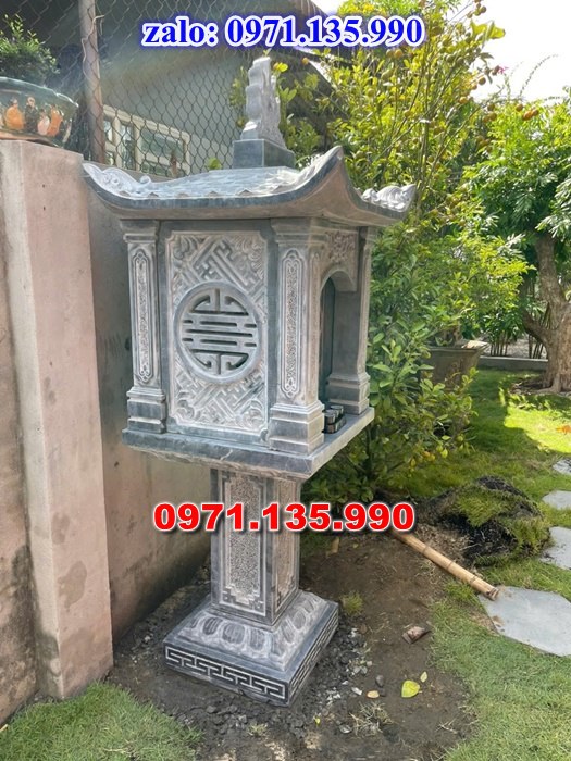 am thờ thần linh, am để tro cốt, am thờ trước nhà, kích thước am thờ, giá bán am thờ,