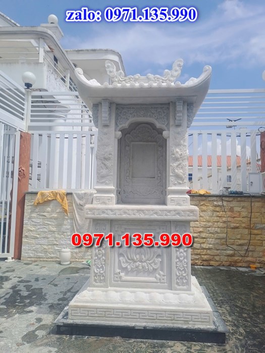 am thờ thần linh, am để tro cốt, am thờ trước nhà, kích thước am thờ, giá bán am thờ,
