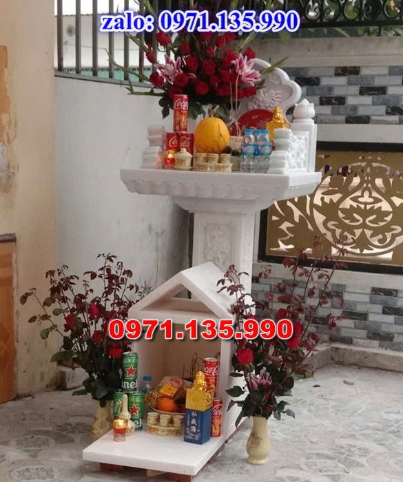 am thờ thần linh, am để tro cốt, am thờ trước nhà, kích thước am thờ, giá bán am thờ,