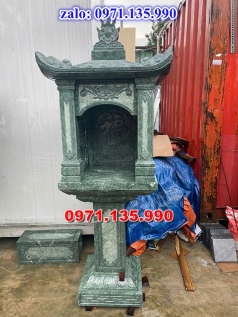 am thờ thần linh, am để tro cốt, am thờ trước nhà, kích thước am thờ, giá bán am thờ,