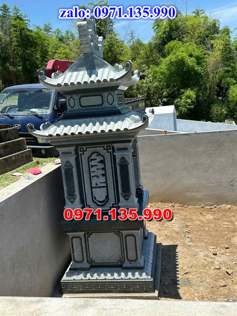 am thờ thần linh, am để tro cốt, am thờ trước nhà, kích thước am thờ, giá bán am thờ,
