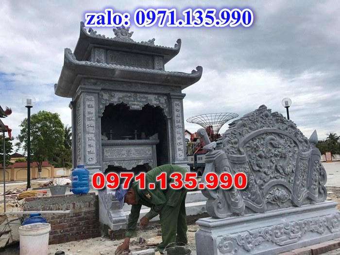 am thờ thần linh, am để tro cốt, am thờ trước nhà, kích thước am thờ, giá bán am thờ,