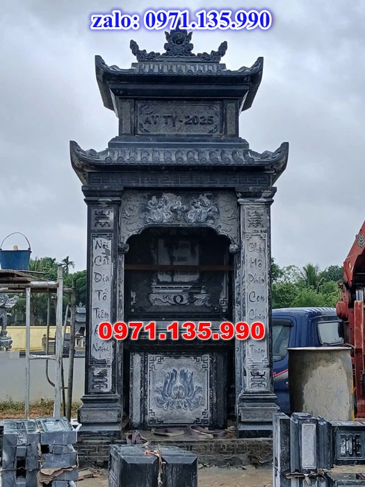 am thờ thần linh, am để tro cốt, am thờ trước nhà, kích thước am thờ, giá bán am thờ,