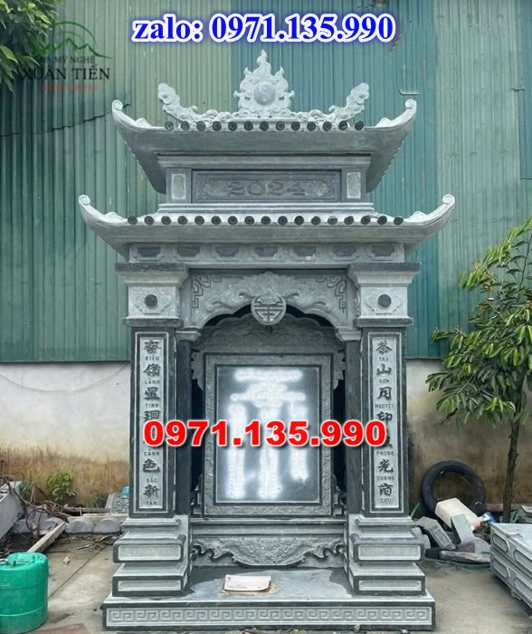 am thờ thần linh, am để tro cốt, am thờ trước nhà, kích thước am thờ, giá bán am thờ,