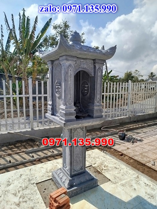 am thờ thần linh, am để tro cốt, am thờ trước nhà, kích thước am thờ, giá bán am thờ,