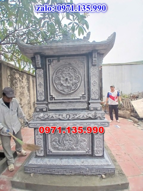 am thờ thần linh, am để tro cốt, am thờ trước nhà, kích thước am thờ, giá bán am thờ,
