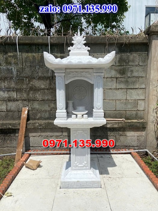 am thờ thần linh, am để tro cốt, am thờ trước nhà, kích thước am thờ, giá bán am thờ,