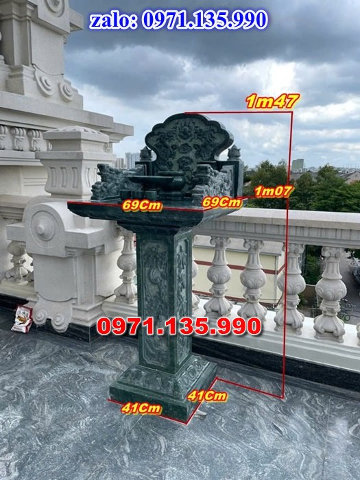am thờ thần linh, am để tro cốt, am thờ trước nhà, kích thước am thờ, giá bán am thờ,
