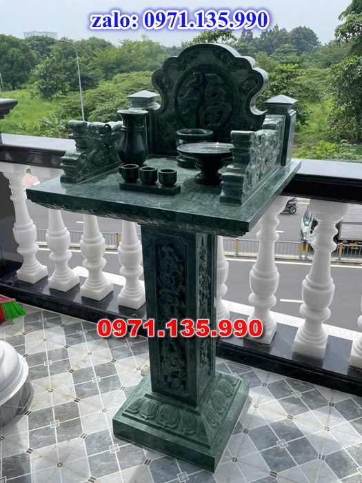 am thờ thần linh, am để tro cốt, am thờ trước nhà, kích thước am thờ, giá bán am thờ,