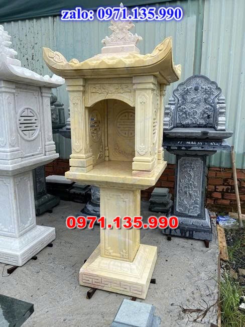 am thờ thần linh, am để tro cốt, am thờ trước nhà, kích thước am thờ, giá bán am thờ,