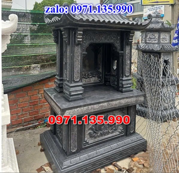 am thờ thần linh, am để tro cốt, am thờ trước nhà, kích thước am thờ, giá bán am thờ,