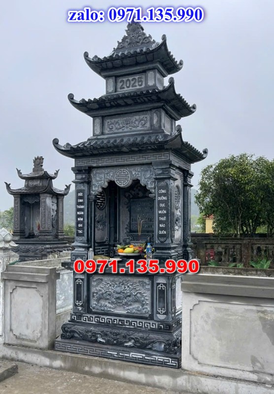 am thờ thần linh, am để tro cốt, am thờ trước nhà, kích thước am thờ, giá bán am thờ,