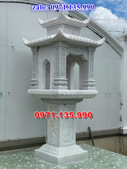 am thờ thần linh, am để tro cốt, am thờ trước nhà, kích thước am thờ, giá bán am thờ,