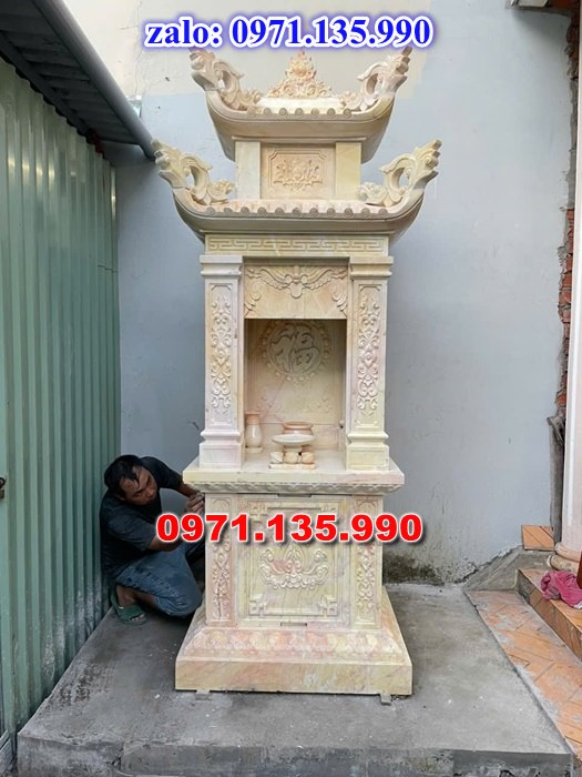 am thờ thần linh, am để tro cốt, am thờ trước nhà, kích thước am thờ, giá bán am thờ,