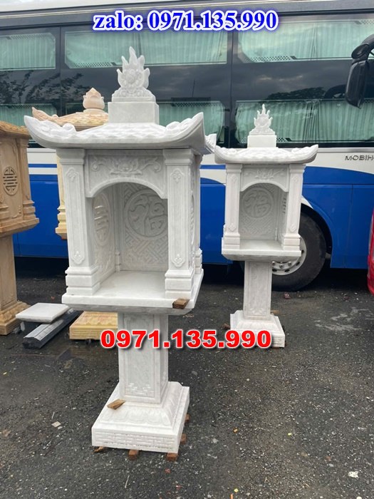 am thờ thần linh, am để tro cốt, am thờ trước nhà, kích thước am thờ, giá bán am thờ,