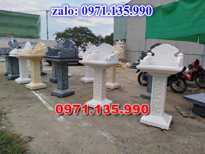 am thờ thần linh, am để tro cốt, am thờ trước nhà, kích thước am thờ, giá bán am thờ,