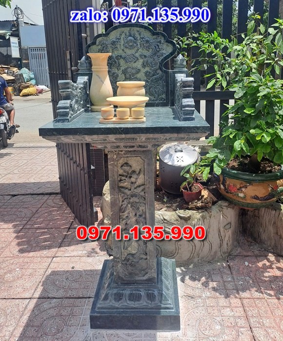 am thờ thần linh, am để tro cốt, am thờ trước nhà, kích thước am thờ, giá bán am thờ,