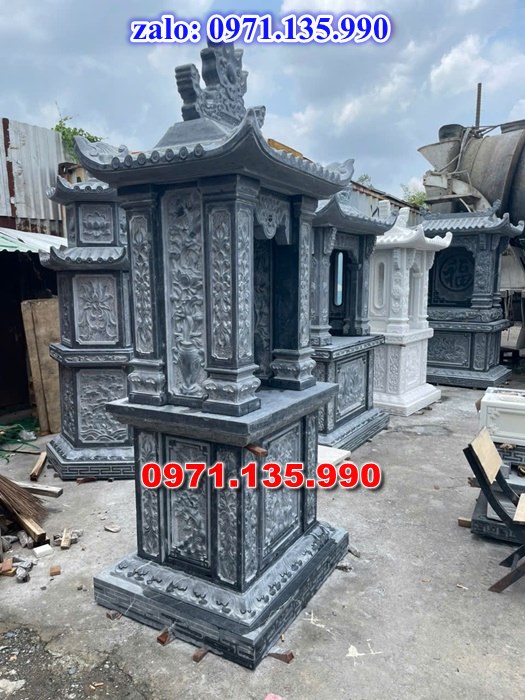 am thờ thần linh, am để tro cốt, am thờ trước nhà, kích thước am thờ, giá bán am thờ,