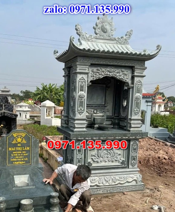 am thờ thần linh, am để tro cốt, am thờ trước nhà, kích thước am thờ, giá bán am thờ,