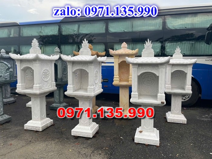 am thờ thần linh, am để tro cốt, am thờ trước nhà, kích thước am thờ, giá bán am thờ,