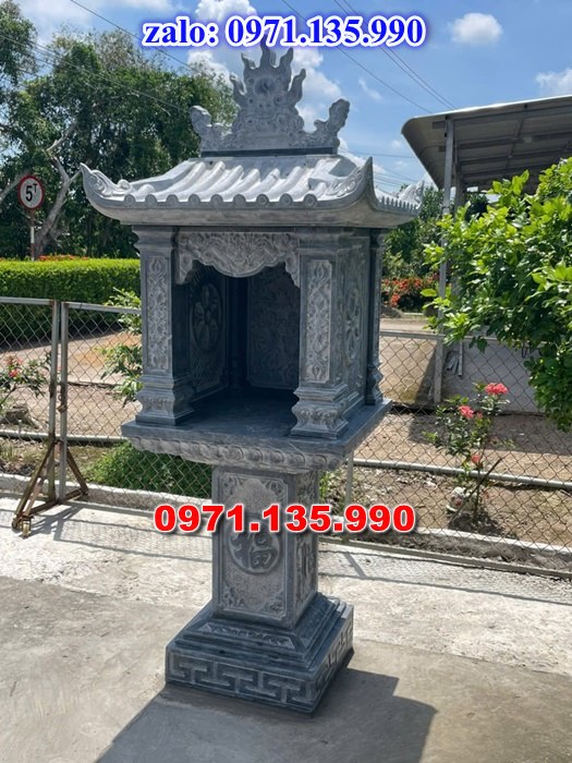 am thờ thần linh, am để tro cốt, am thờ trước nhà, kích thước am thờ, giá bán am thờ,