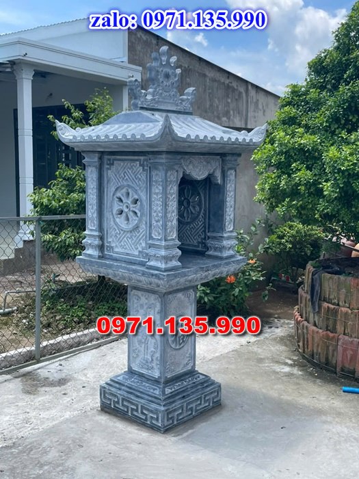 am thờ thần linh, am để tro cốt, am thờ trước nhà, kích thước am thờ, giá bán am thờ,