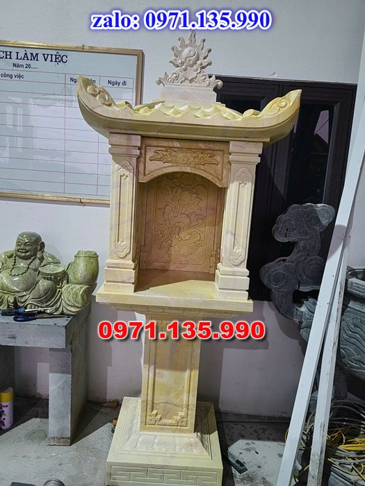 am thờ thần linh, am để tro cốt, am thờ trước nhà, kích thước am thờ, giá bán am thờ,
