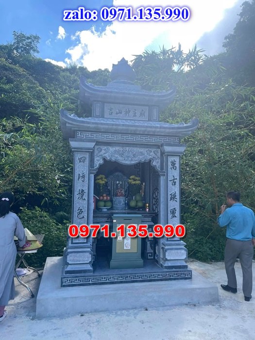am thờ thần linh, am để tro cốt, am thờ trước nhà, kích thước am thờ, giá bán am thờ,