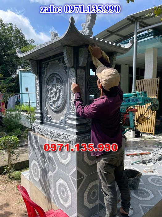 am thờ thần linh, am để tro cốt, am thờ trước nhà, kích thước am thờ, giá bán am thờ,