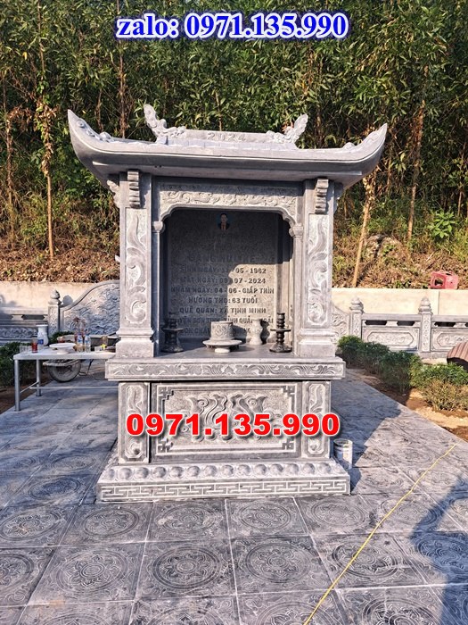 am thờ thần linh, am để tro cốt, am thờ trước nhà, kích thước am thờ, giá bán am thờ,