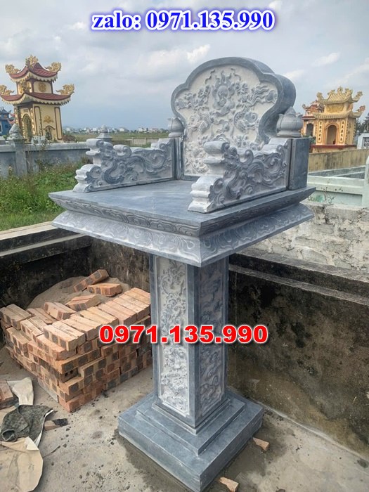 bàn thờ thiên địa, bàn thờ ông thiên, bàn thờ bằng đá, giá bán bàn thờ đá, kích thước bàn thờ đá, bàn thờ thần linh, bàn thờ nghĩa trang,