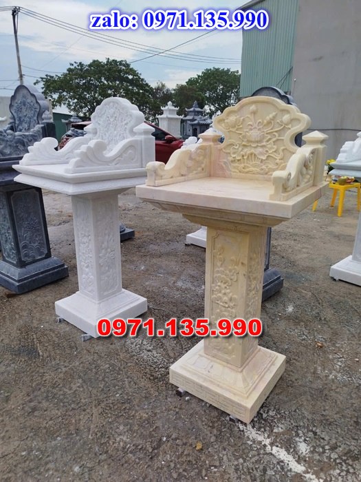 bàn thờ thiên địa, bàn thờ ông thiên, bàn thờ bằng đá, giá bán bàn thờ đá, kích thước bàn thờ đá, bàn thờ thần linh, bàn thờ nghĩa trang,