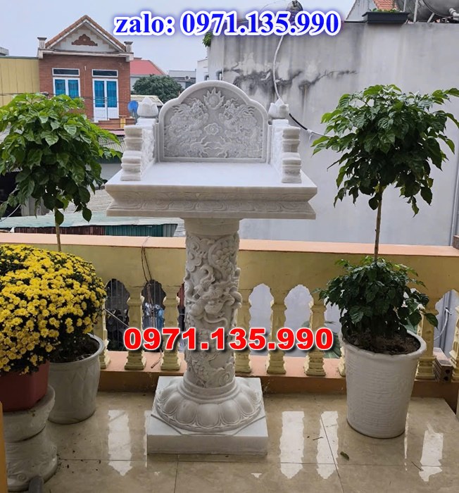 bàn thờ thiên địa, bàn thờ ông thiên, bàn thờ bằng đá, giá bán bàn thờ đá, kích thước bàn thờ đá, bàn thờ thần linh, bàn thờ nghĩa trang,