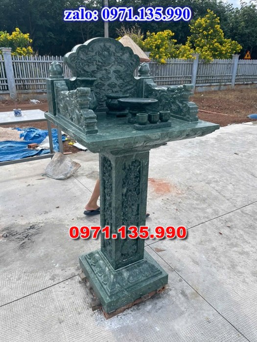 bàn thờ thiên địa, bàn thờ ông thiên, bàn thờ bằng đá, giá bán bàn thờ đá, kích thước bàn thờ đá, bàn thờ thần linh, bàn thờ nghĩa trang,