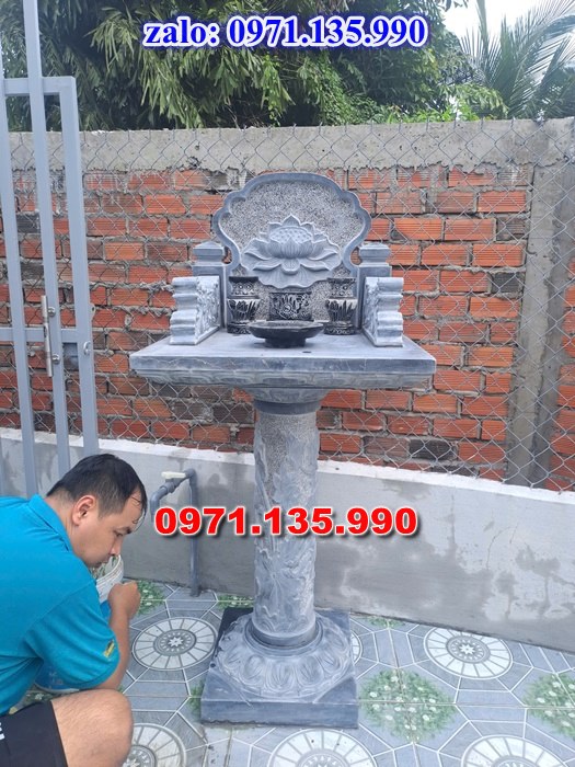 bàn thờ thiên địa, bàn thờ ông thiên, bàn thờ bằng đá, giá bán bàn thờ đá, kích thước bàn thờ đá, bàn thờ thần linh, bàn thờ nghĩa trang,