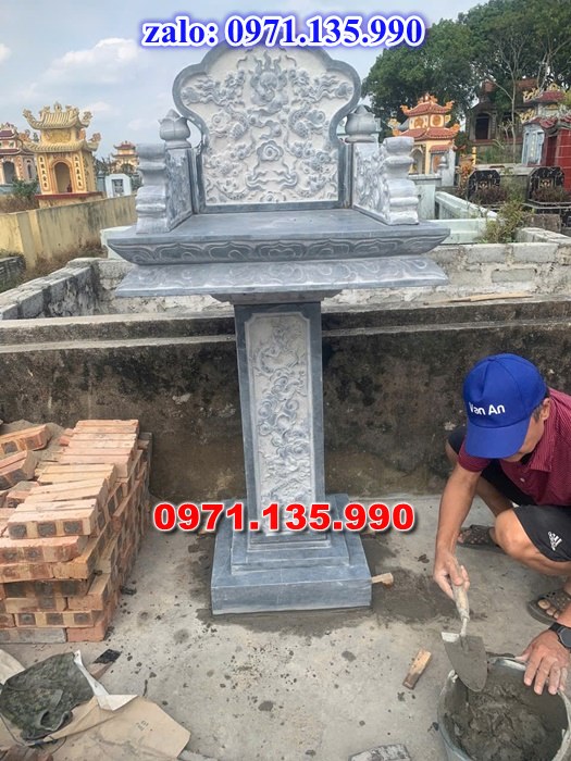 bàn thờ thiên địa, bàn thờ ông thiên, bàn thờ bằng đá, giá bán bàn thờ đá, kích thước bàn thờ đá, bàn thờ thần linh, bàn thờ nghĩa trang,