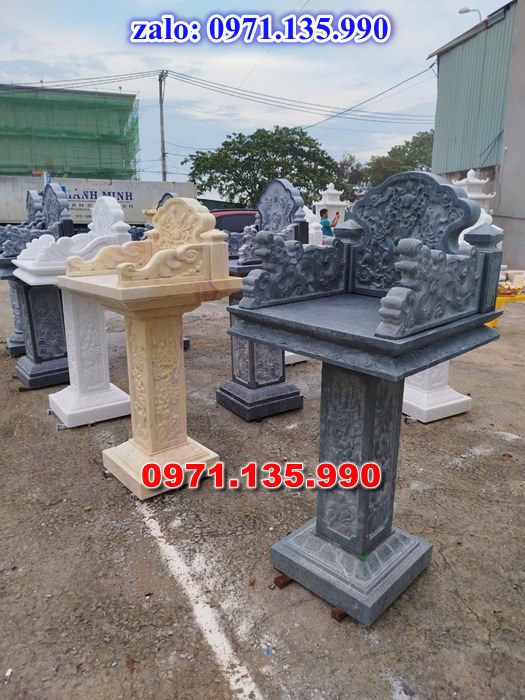 bàn thờ thiên địa, bàn thờ ông thiên, bàn thờ bằng đá, giá bán bàn thờ đá, kích thước bàn thờ đá, bàn thờ thần linh, bàn thờ nghĩa trang,