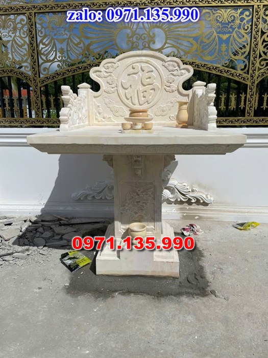bàn thờ thiên địa, bàn thờ ông thiên, bàn thờ bằng đá, giá bán bàn thờ đá, kích thước bàn thờ đá, bàn thờ thần linh, bàn thờ nghĩa trang,
