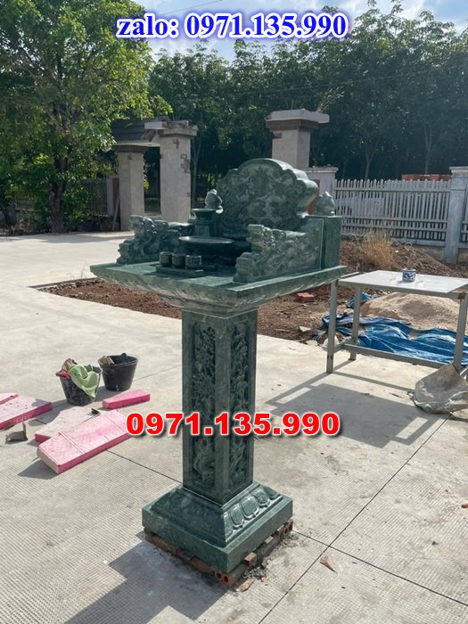 bàn thờ thiên địa, bàn thờ ông thiên, bàn thờ bằng đá, giá bán bàn thờ đá, kích thước bàn thờ đá, bàn thờ thần linh, bàn thờ nghĩa trang,