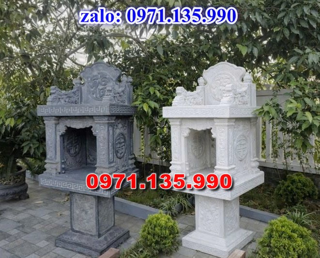 am thờ thần linh, am để tro cốt, am thờ trước nhà, kích thước am thờ, giá bán am thờ,