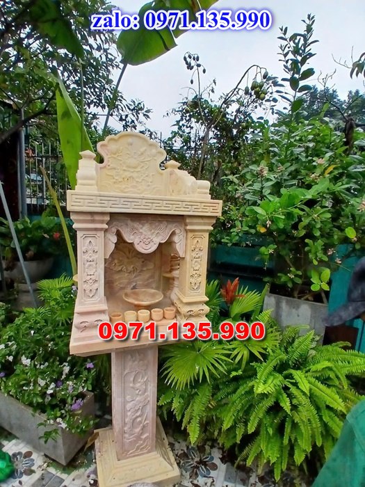 am thờ thần linh, am để tro cốt, am thờ trước nhà, kích thước am thờ, giá bán am thờ,