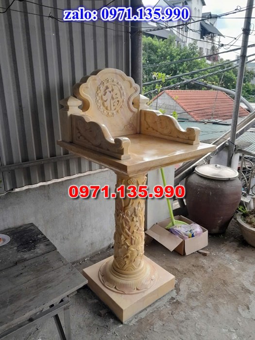 am thờ thần linh, am để tro cốt, am thờ trước nhà, kích thước am thờ, giá bán am thờ,