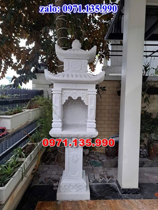 am thờ thần linh, am để tro cốt, am thờ trước nhà, kích thước am thờ, giá bán am thờ,